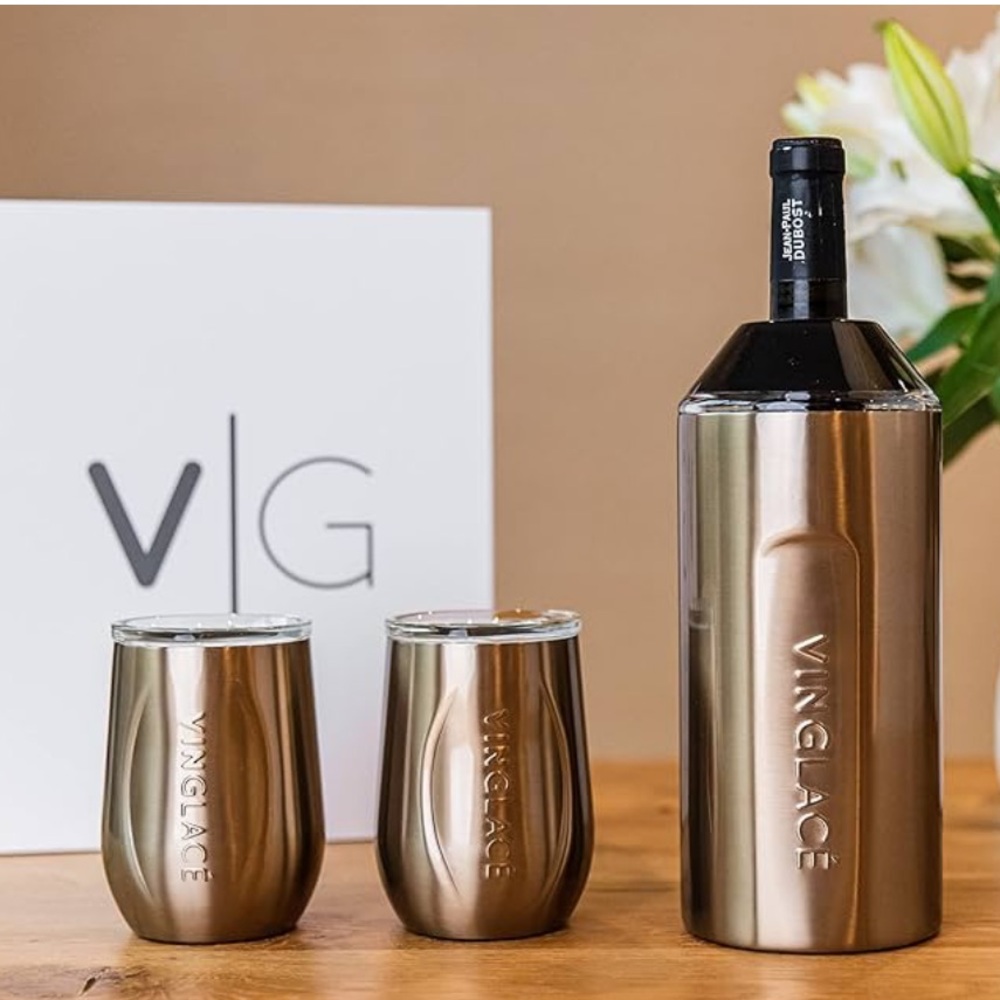 Vinglacé Wine Bottle Chiller Set